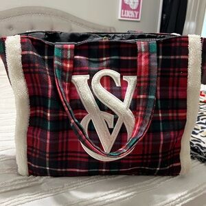 Plaid Tote